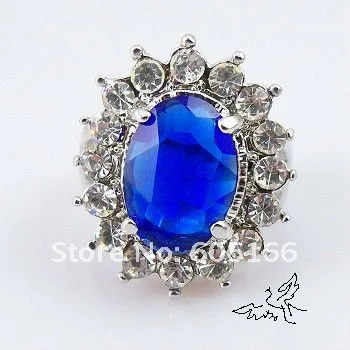 25 шт. свадебные кольца с сапфировым камнем|ring fashion jewelry|ring box jewelryjewelry display stands wholesale |