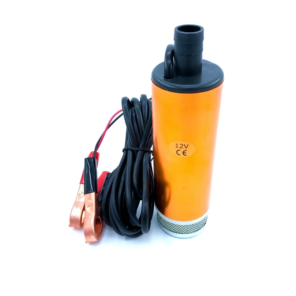 Погружной насос для перекачки дизельного топлива и воды диаметр 51 мм алюминиевый