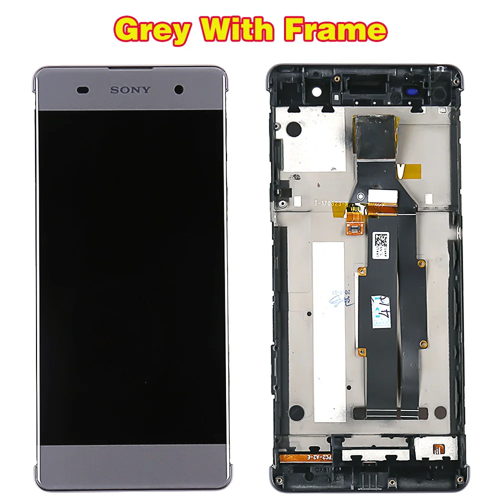 SONY Xperia XA 5,0 дюймов ЖК-дисплей F3111 F3112 F3115 F3116 сенсорный экран дигитайзер 1280*720 сборка рамка бесплатные инструменты стеклянная пленка