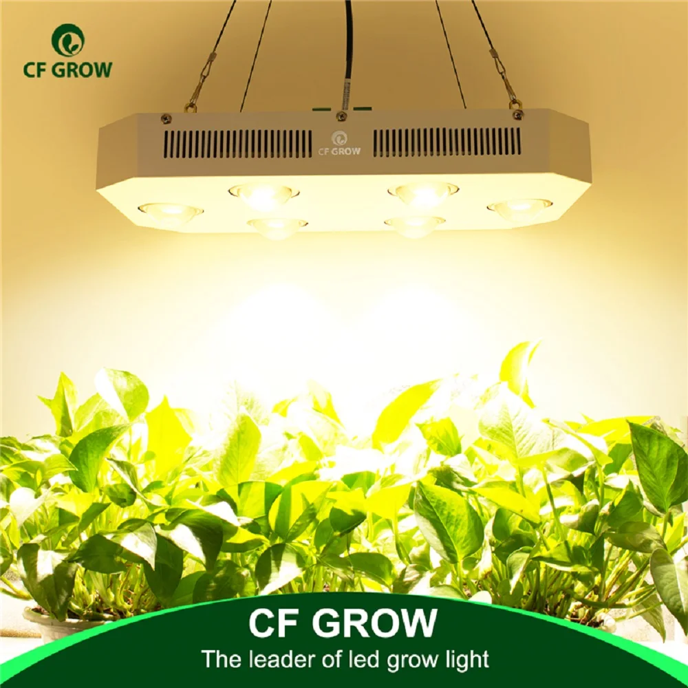 Citizen 1212 COB светодиодный Grow светильник полный спектр 300W 600W 900W 3500K 5000K = HPS растут