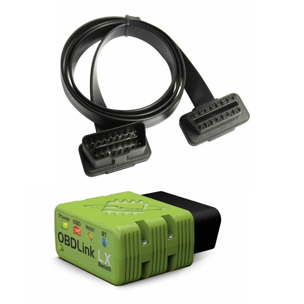 OBDLink LX Bluetooth: Профессиональный OBD2 автомобильный инструмент сканирования для Windows
