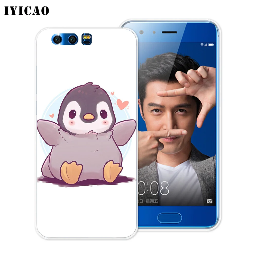 Мягкий силиконовый чехол IYICAO для Huawei Y9 Y7 Y6 Prime 2018 Honor 8C 8X 8 9 10 Lite 7X 7C 6A 7A Pro | Мобильные
