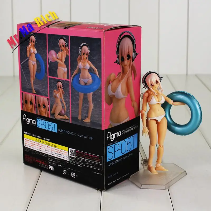 Аниме Супер сонико фигурка Figma 14 см экс 023 супер беллецца модельло бамбола