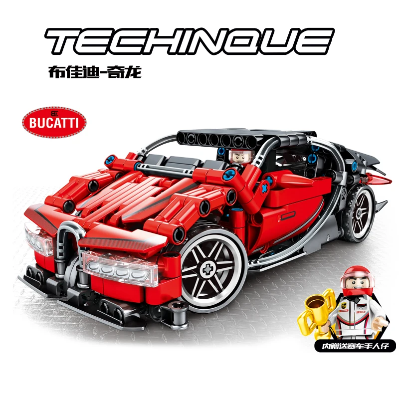 701401pull back Bugatti. puzzle transportation block bset Лидер продаж высокое качество Развивающие