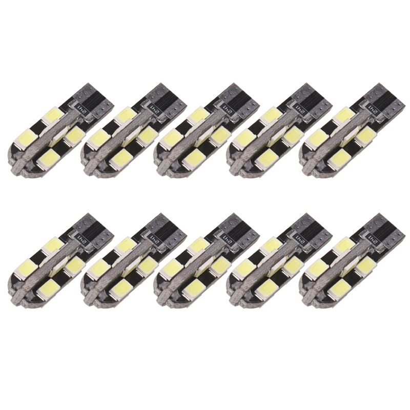 100 шт. ошибок T10 Canbus светодиодный w5w 194 5630 t10 12smd SMD автомобиль сменная CAN шина