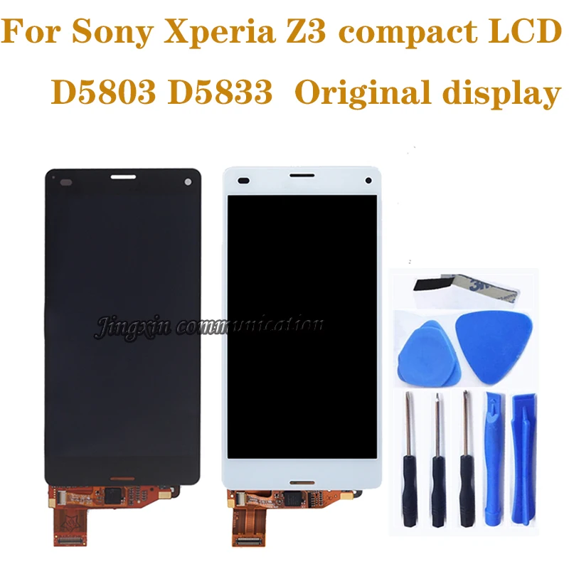 Сменный сенсорный ЖК экран 4 6 дюйма для Sony Xperia Z3 compact mini D5803|Экраны мобильных