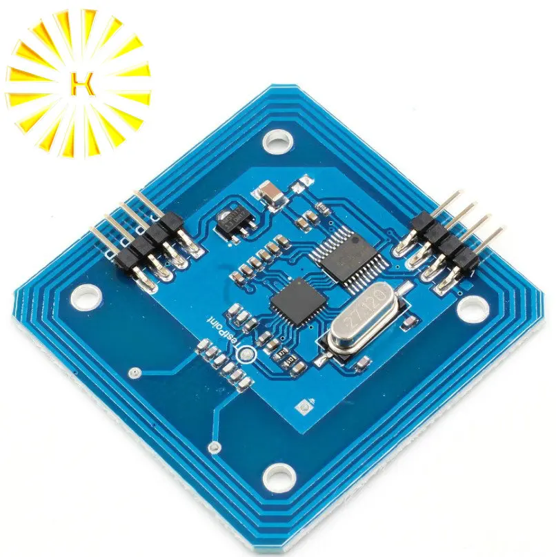 RC522 RFID считыватель модуль серийный 13 56 МГц IC кард-ридер MFRC522 RF Разъем |