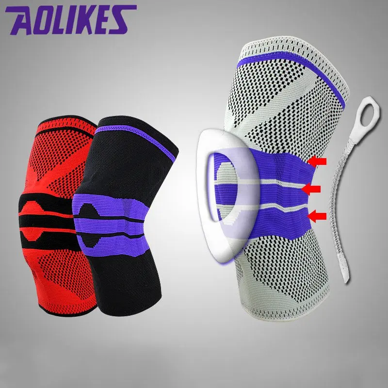 AOLIKES 1 шт. велосипедная наколенник баскетбольная коленная чашечка амортизация