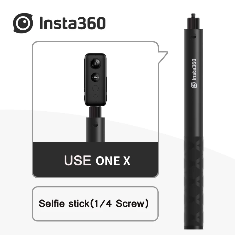Монопод для селфи Insta360 ONE X /ONE R ручной монопод с винтовым портом 1/4 Insta 360 One VR