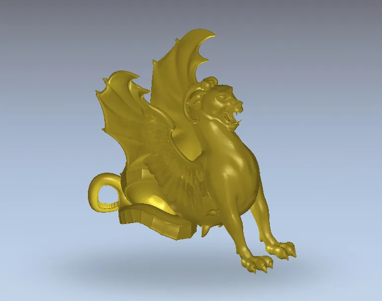 3d модель Летающая Птица статуя животного для artcam Тип 3 ЧПУ маршрутизатор