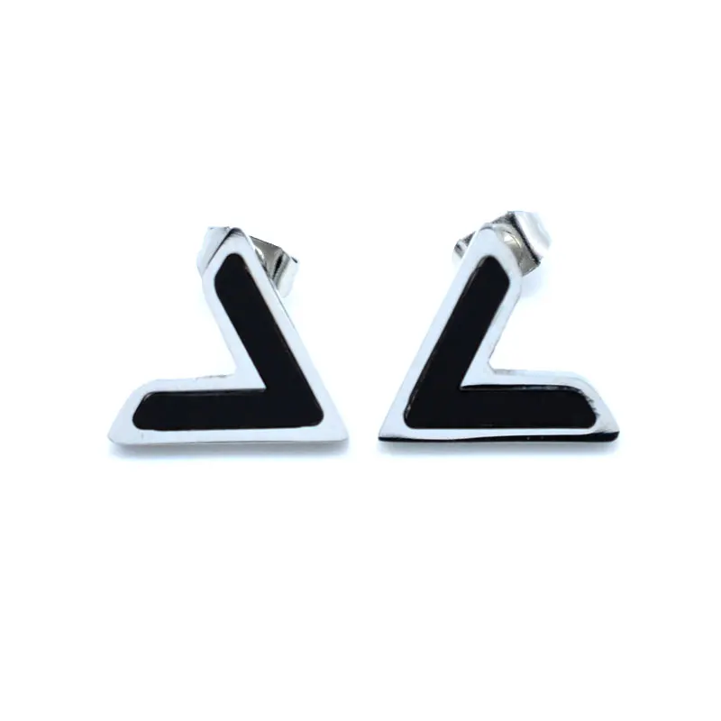 FYSARA классические брендовые милые серьги-гвоздики с V-образным вырезом для женщин