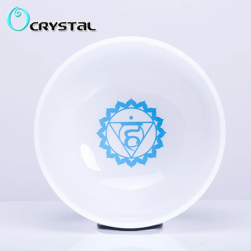10 дюймов Новый Chakra шаблон дизайн настроенный CDEFGAB набор разбитое Кристальное
