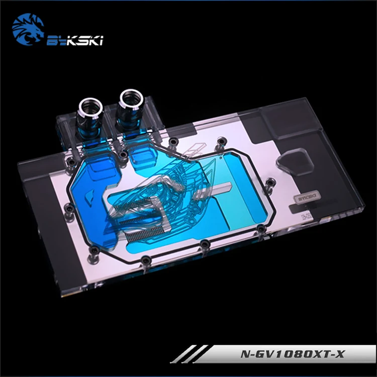 BYKSKI для GIGABYTE GTX1080 Xtreme игровой/N GV1080XT X/GTX1070 Xtreme/GTX1070Ti. Полная крышка GPU водяного