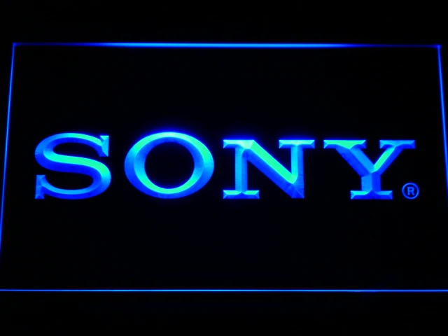 C170 Sony светодиодная неоновая вывеска с переключателем вкл/выкл 20 + цветов 5