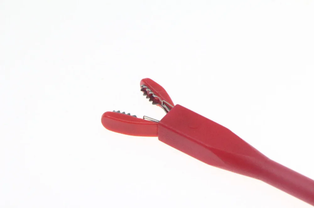 Испытательный зажим безопасности с разъемом 4 мм гибкое пружинное отверстие |