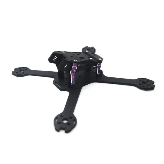 BBB 3B R214 214 мм Углеродное Волокно Рамка для FPV QAV R X гоночный Квадрокоптер Комплект
