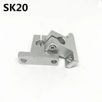 10pcs sk20 20mm linear bearing rail shaft support xyz table cnc router sh20a free shipping