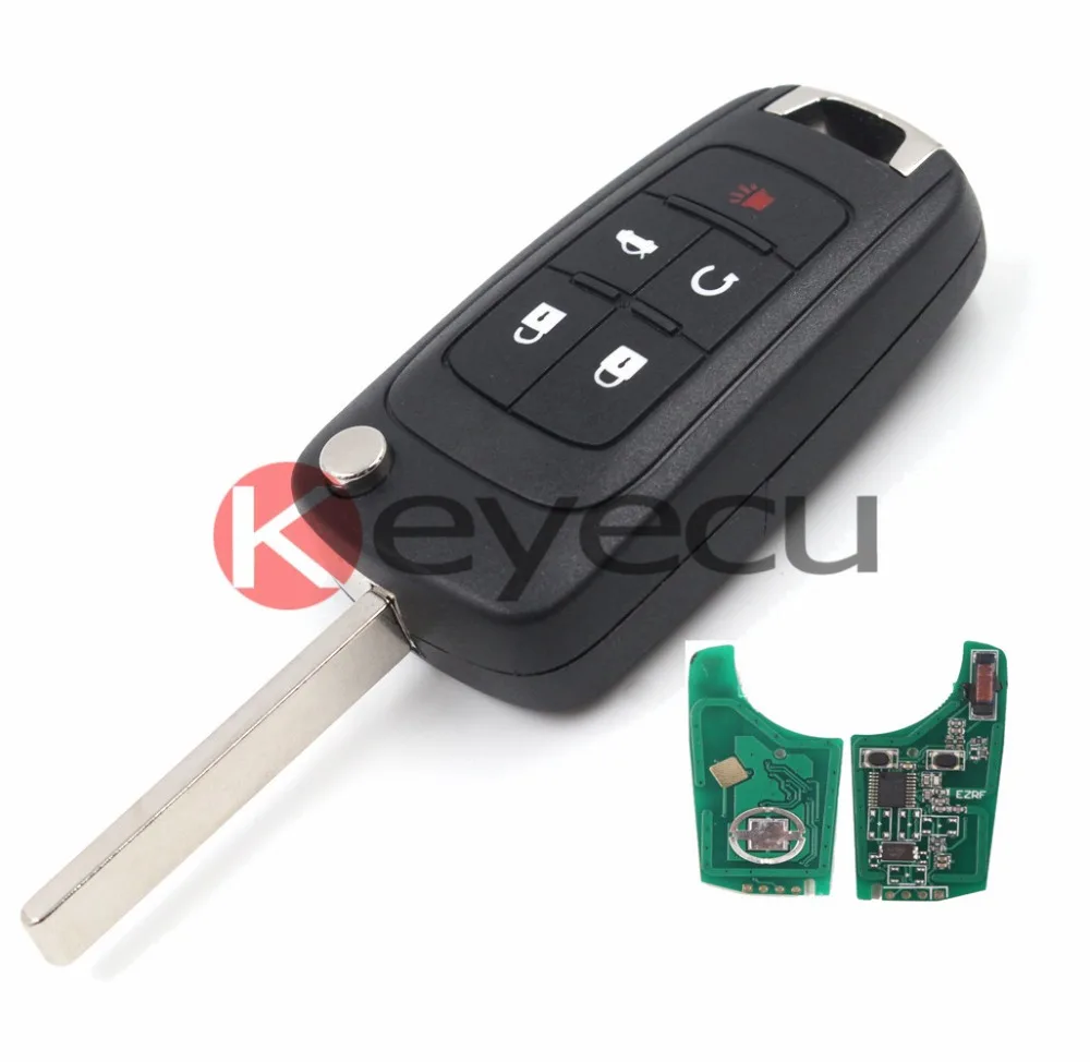 KEYECU Новый дистанционный брелок 5 кнопок 315 МГц ID46 для Chevrolet Sonic Cruze Camaro|buttons buttons|button