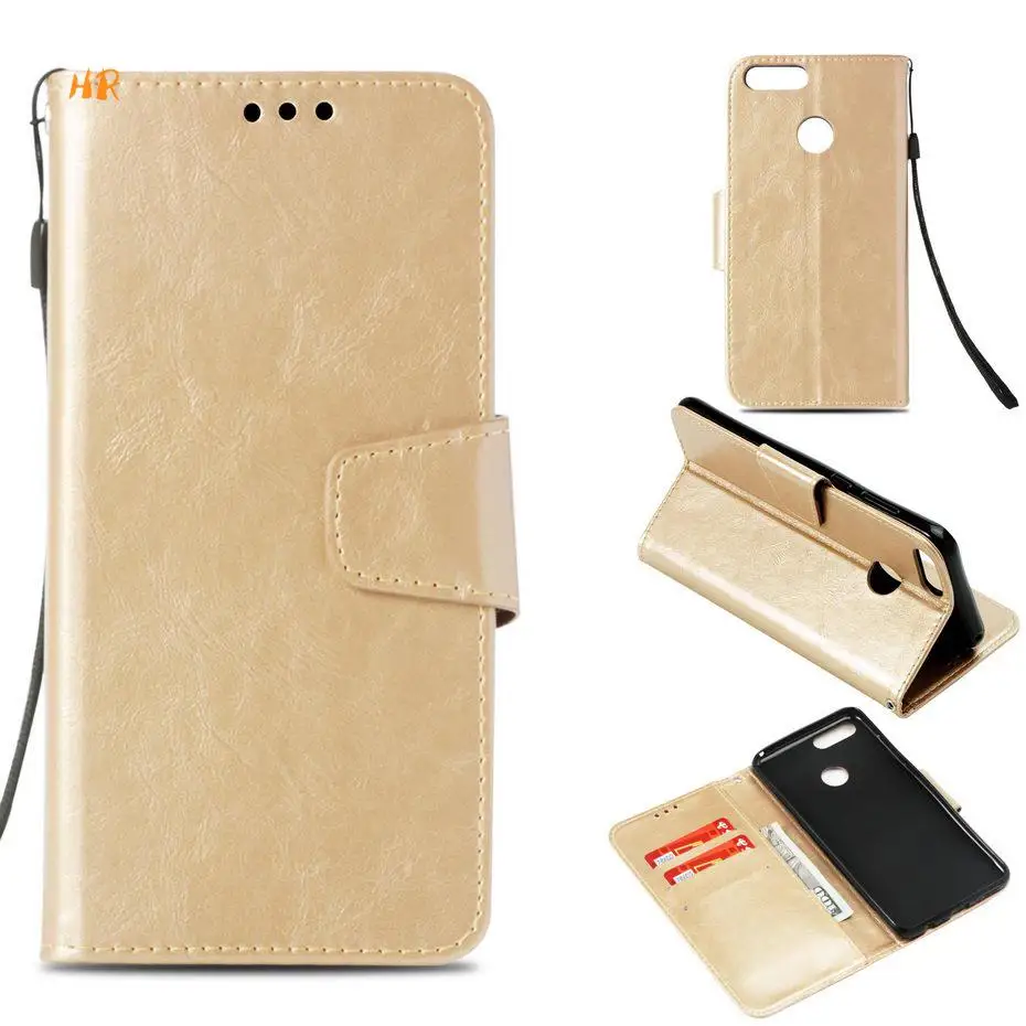 Retro Flip PU Leather Wallet Case For Huawei Honor 7X 7C case Nova2 Lite Y7 2018 Prime Phone Coque | Мобильные телефоны и