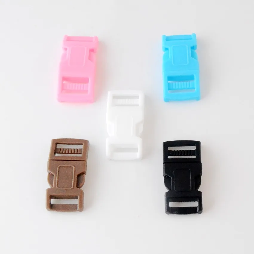 10 шт. Пластиковые Контурные застежки пряжки для браслетов Paracord рюкзаки сумки