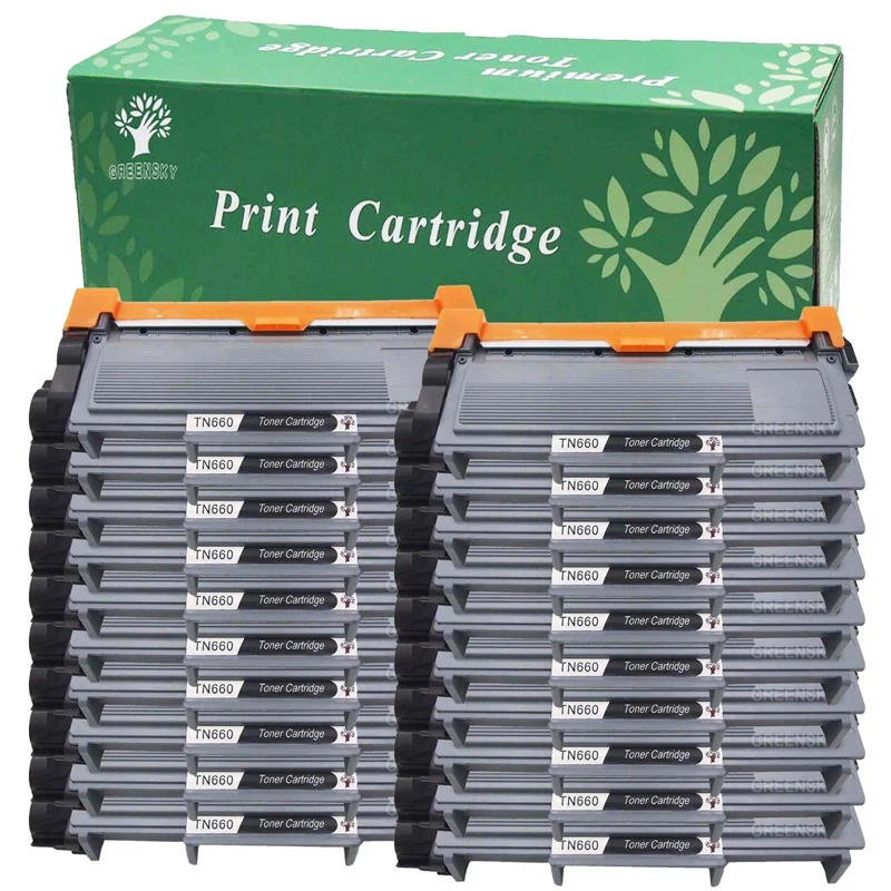 GREENSKY 20 pk TN660 Тонер для Brother HL L2300D L2340DW L2320D L2360DW DCP L2540DW MFC L2685DW L2700DW L2720DW L2740DW|Картриджи с