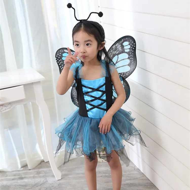 

blue butterfly costume for girls cute animal halloween costumes for girls animal cosplay clothing spirit costumes