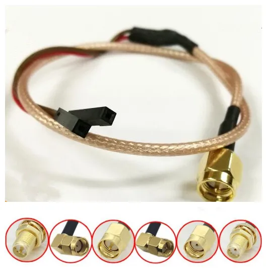 30 см RF SMA кабель штырь/отверстие к гнезду DuPont линейная головка RG316 6