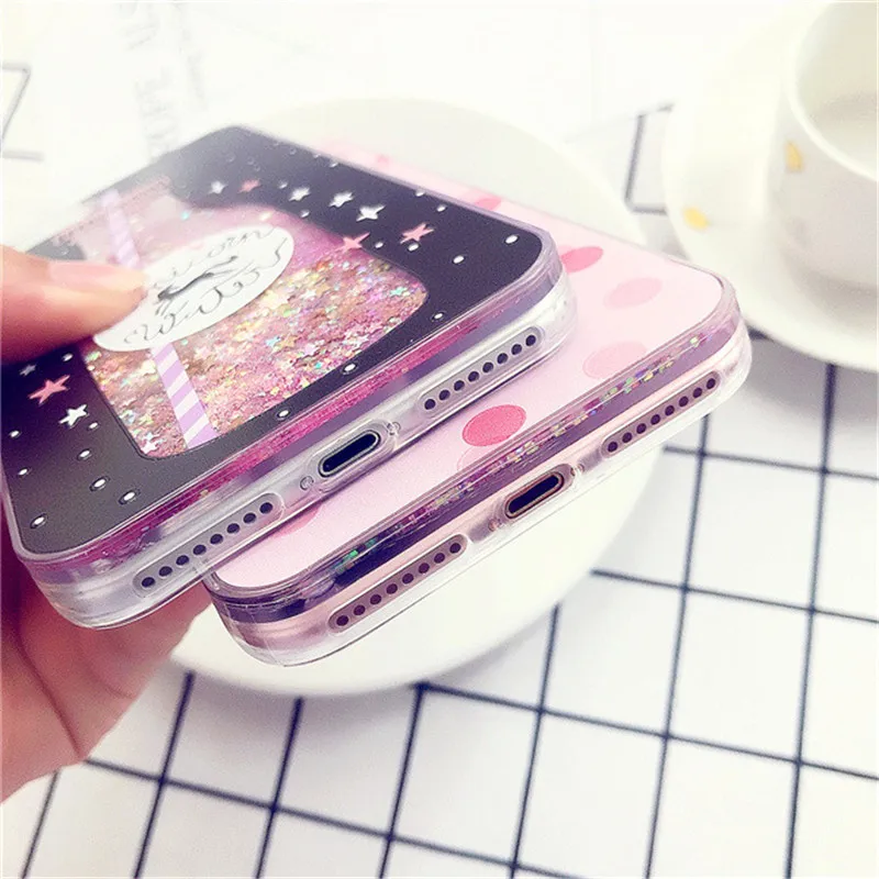 Милый узор для Iphone 7 Plus чехол телефона Роскошный чехлы X XR XS Max 6 6S 8 Coque Funda Telefon Kilifi