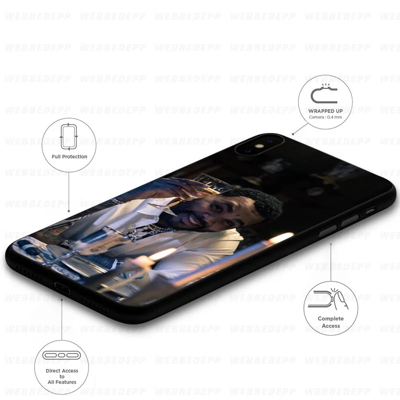 WEBBEDEPP Kevin Gates Soft Case for Huawei Mate Honor 20 6A 7A 7C 7X 8 9 9X 10 View Lite Pro 30 |