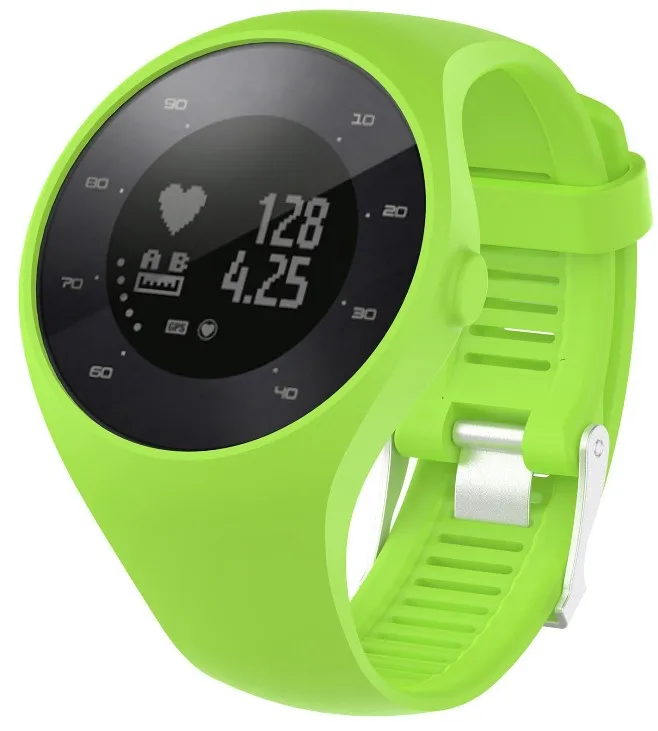 green 1 шт. Замените силиконовый ремешок для часов Polar M200 gps. Зарядное устройство M200 usb - Цвет: green