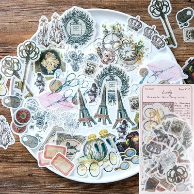 Ksccraft Dream серия клейкие наклейки для скрапбукинга Happy planner/изготовление открыток/проект для журналов - Цвет: Коричневый