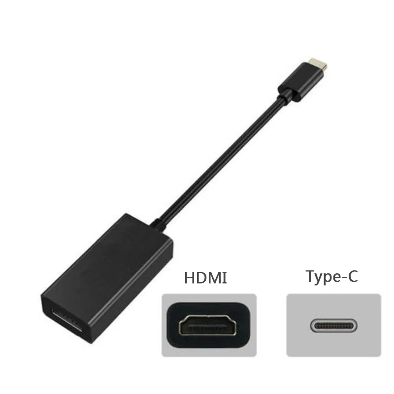 USB Type C к HDMI адаптер 3 1 конвертер Папа мама для MacBook Huawei Samsung Galaxy S8/8 + Plus|Переходники и