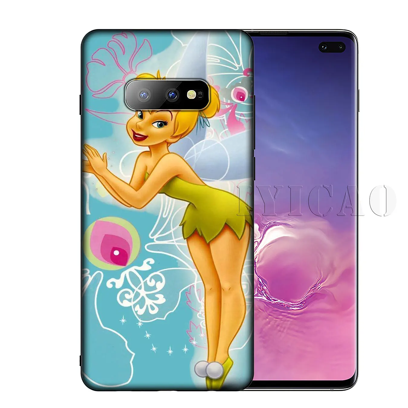 Мягкий силиконовый чехол для телефона Tinker Bell tinkerbell Peter Pan Samsung Galaxy S10 S9 S8 Plus S6 S7 Edge S10e