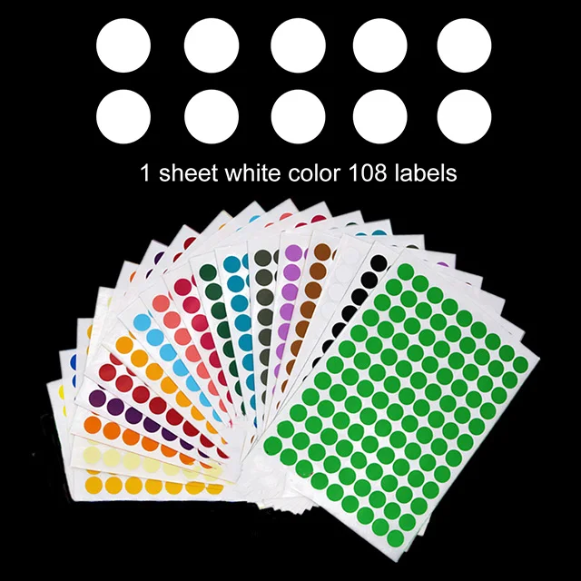 White 108 Labels 60 бутылок алмазная живопись инструмент Мозаика Бусины Контейнер Для Хранения Чехол Держатель молния для сумки дизайн противоударный Прочный - Цвет: White 108 Labels