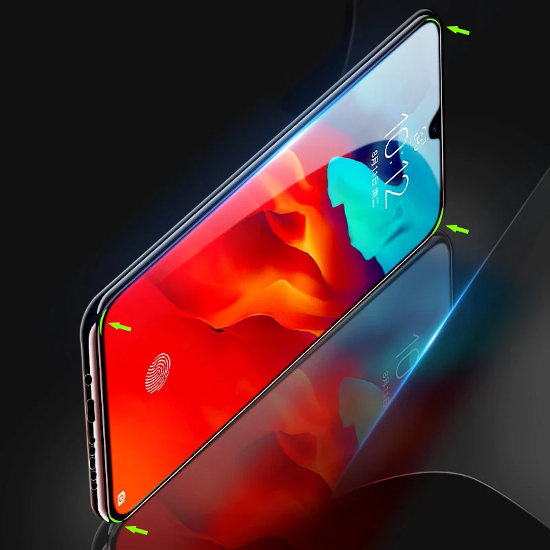 2 шт Raugee стекло для lenovo Z6 Pro закаленное стекло полная клейкая Обложка стеклянная пленка для lenovo Z6 Pro защита экрана закаленное стекло