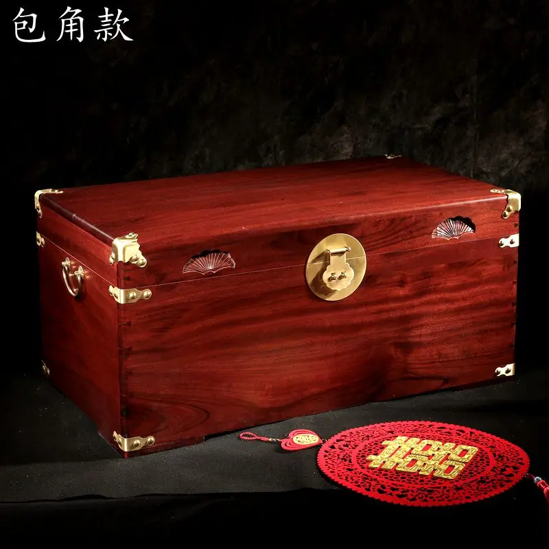 Camphor wood box solid wedding antique camphor carved flowers dowry boxes marriage storage jewe | Обустройство дома
