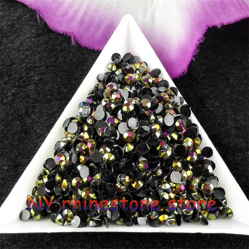 

Бесплатная доставка 10000 шт./пакет, SS12 3 мм цвета шахты золота AB полимерные кристаллы стразы s аппликация для дизайна ногтей Стразы DIY