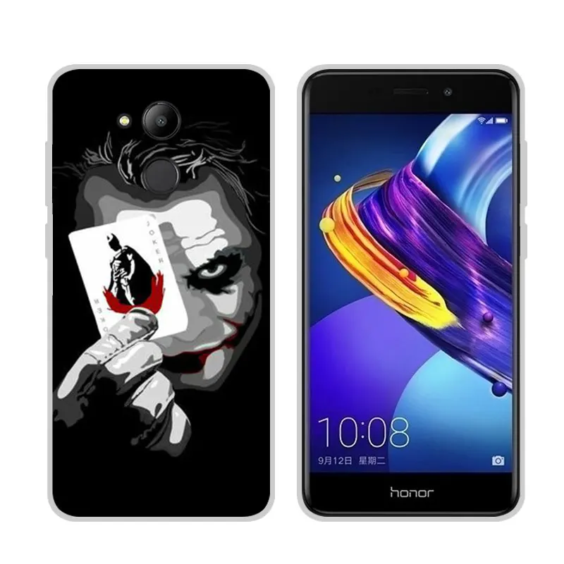Чехол для Huawei Honor 6C Pro 5 2-дюймовый прозрачный силиконовый чехол с рисунком