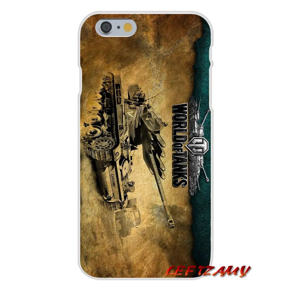World of Tanks для iPhone X XR XS MAX 4 4S 5 5S 5C SE 6 6S 7 8 Plus ipod touch Аксессуары чехлы