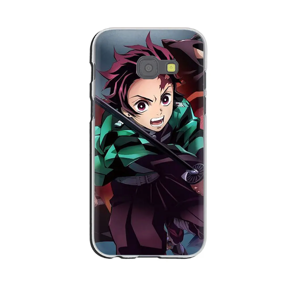 Аниме Demon Slayer Kimetsu no Yaiba жесткий чехол для телефона для Galaxy J7 J6 J5 J3 J2 J1 Prime EU US версия - Цвет: H4