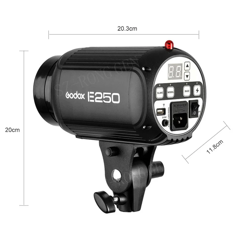 Godox E250 Pro фотостудия стробоскоп фотовспышка 250 Вт студийный | Электроника