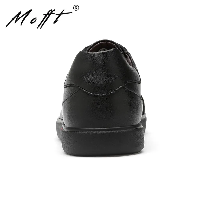 2019 Youth Trending Style Genuine Leather Low Top Men Casual Shoes Black White Solid Basic Leisure for Plus Size46 | Обувь