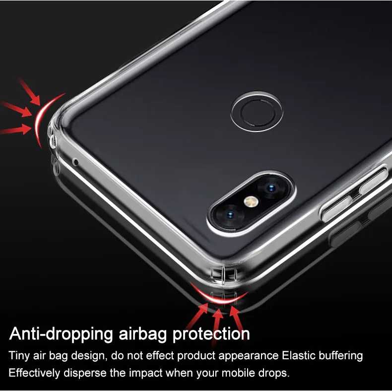 Imak for Mi MIX3 TPU Airbag Steelth Anti-drop Case Xiaomi Soft Silicone + Screen Film |