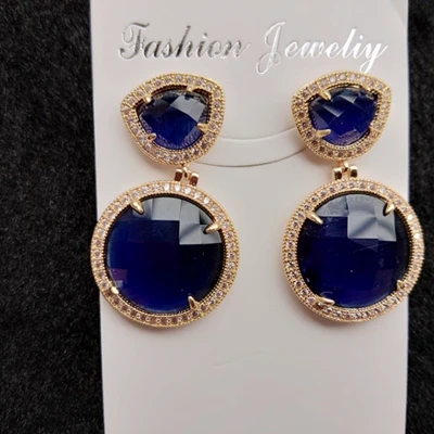 Style 5 5 пар золотые серьги-капельки для женщин круглые Висячие индийские серьги Pendientes Oorbellen Fashoin ювелирные серьги - Окраска металла: Style 5