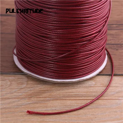 Dark red 10 метров, 1,5 мм, 14 цветов, смешанный шнур из искусственной кожи и веревка, сделай сам, ювелирное изделие, аксессуары, Модный Ювелирный материал для браслета - Цвет: Dark red