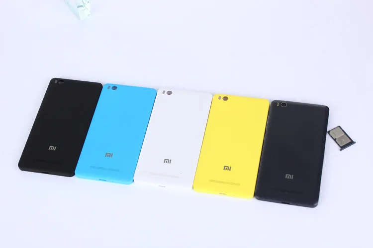 Оригинальный Стильный чехол для Xiaomi 4c Mi4c M4c задняя крышка аккумулятора + лоток