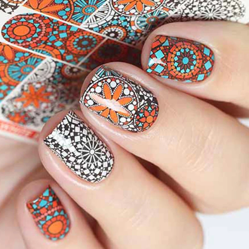 Быстро раскупаемый 1 лист гвозди в стиле ретро украшения художественный