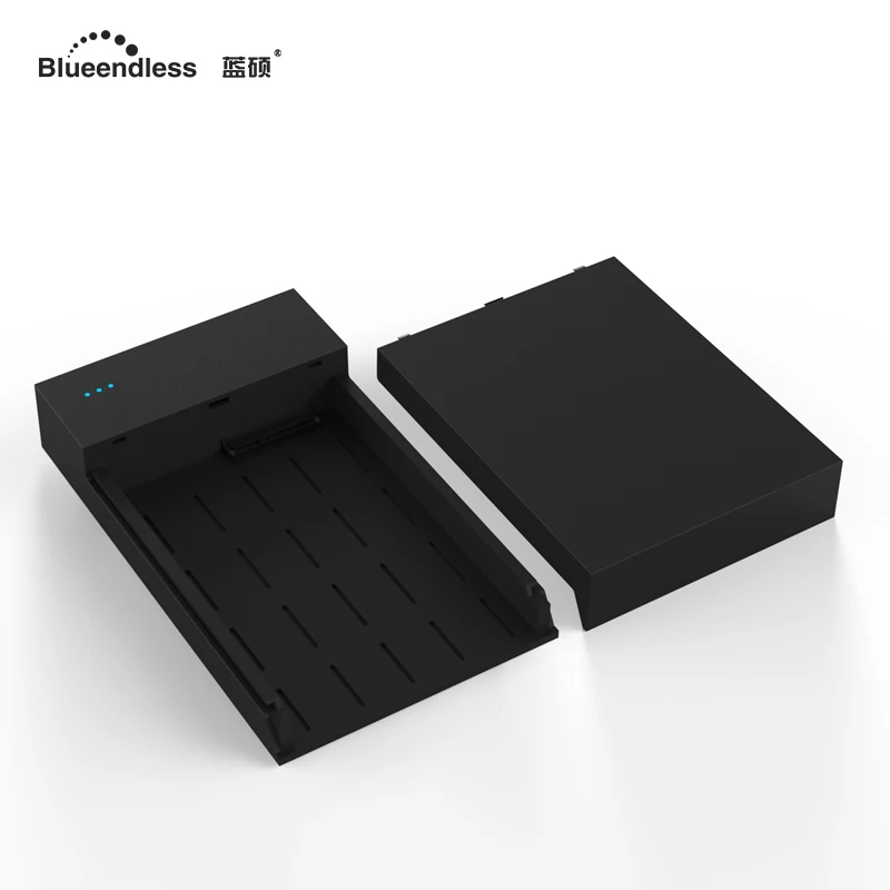Blueendless корпус для жесткого диска 3 5 дюйма пластиковый Caddy Высокоскоростной USB 0