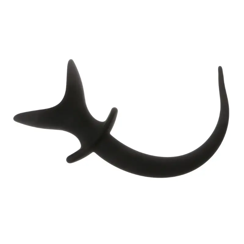 3 вида стилей мягкий эротический собачий хвост Анальная открытая вилка массажер