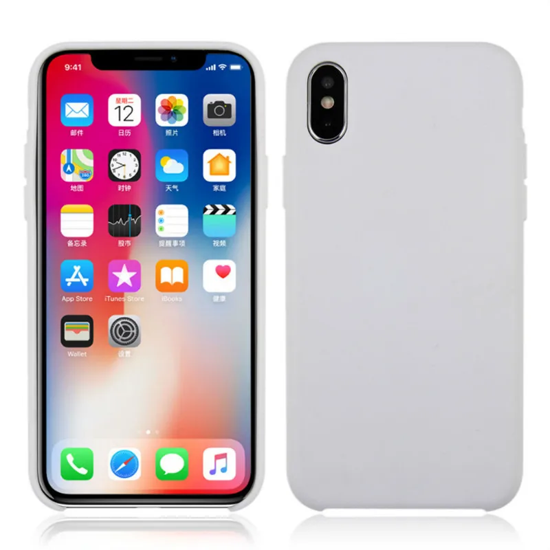 Жидкий силиконовый чехол xindman для iphone 6 6s plus 24 цвета Оригинальный 7 7plus 8 8plus X XS XR XSMAX